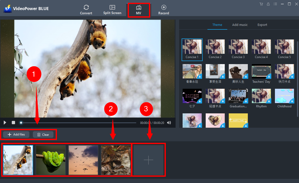 best slideshow maker, amazing slideshow maker, HD slideshow maker, 4k Photo Slideshow, Import Photos