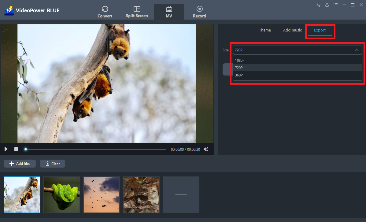 best slideshow maker, amazing slideshow maker, HD slideshow maker, 4k Photo Slideshow, select the highest quality