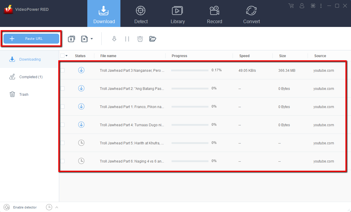 video downloader, VideoPower RED