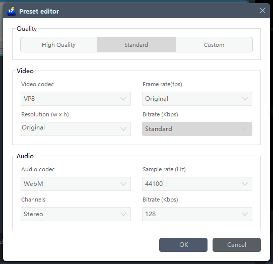 best free audio converter, VideoPower BLUE customize.