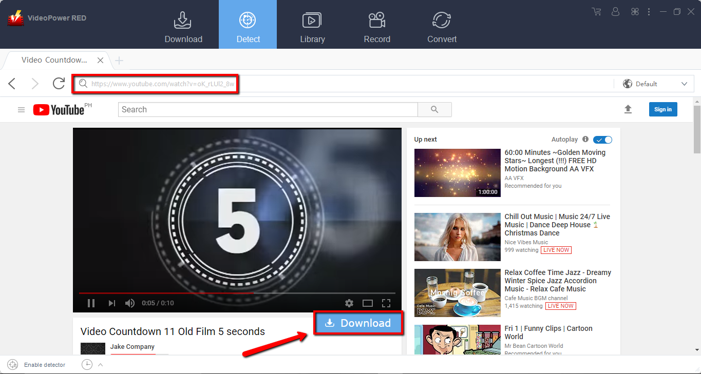 video downloader, VideoPower RED