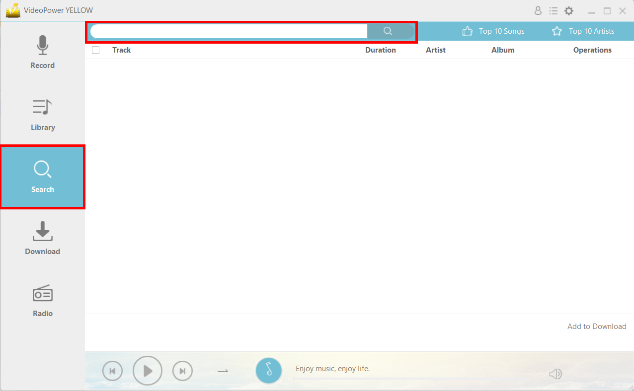 download hip hop songs, VideoPower YELLOW, search