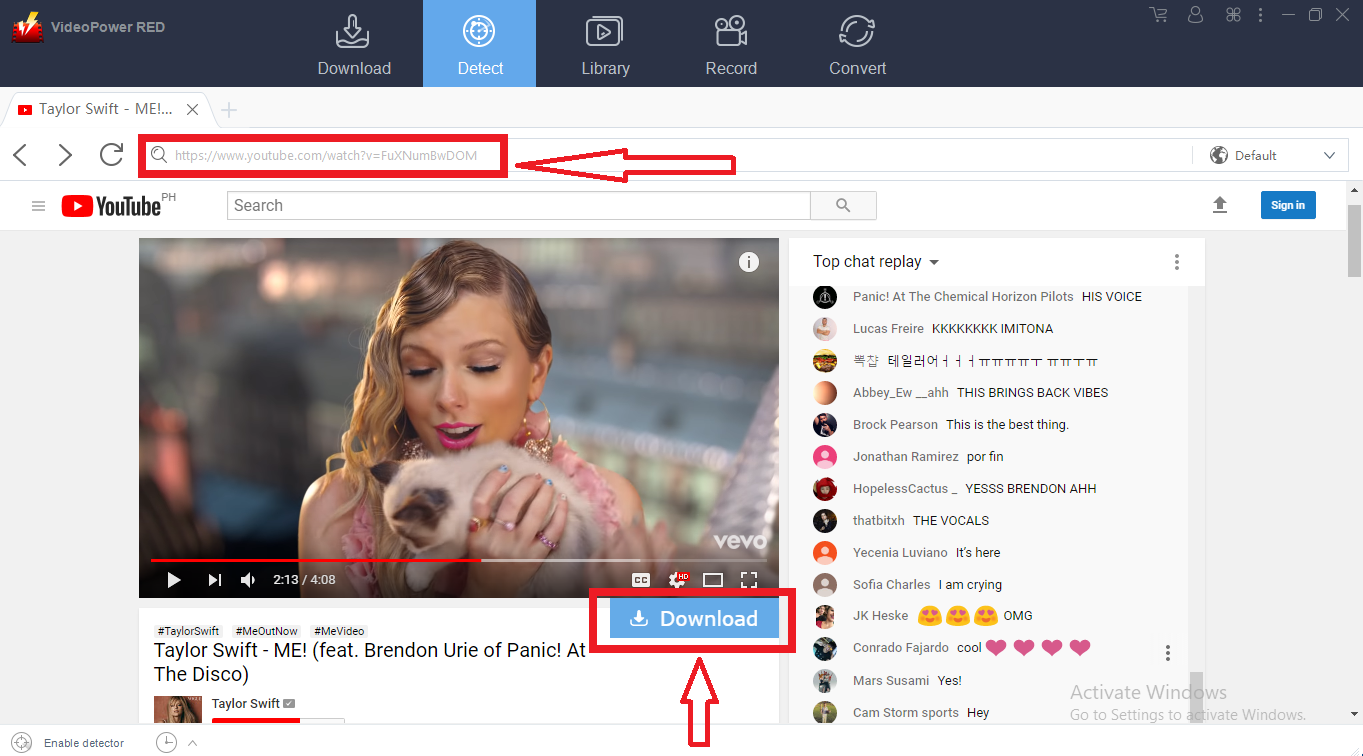 video downloader, VideoPower RED