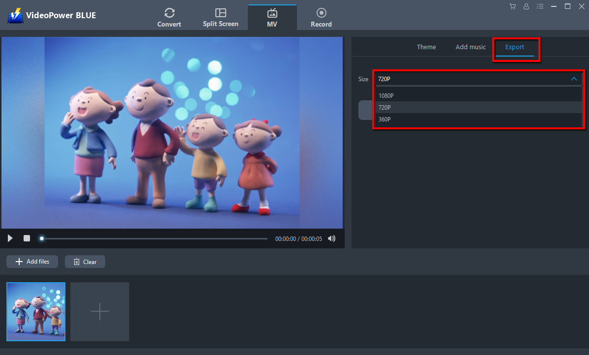 amazing slideshow maker, Slideshow maker, VideoPower BLUE, Resolution