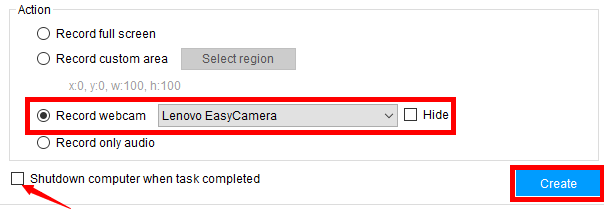 windows 10 surveillance software, VideoPower GREEN, task complete
