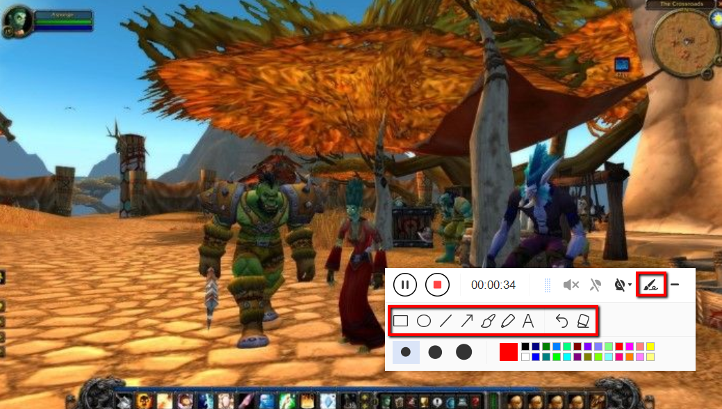 Full Screen games recorder software, VideoPower GREEN, edit video.