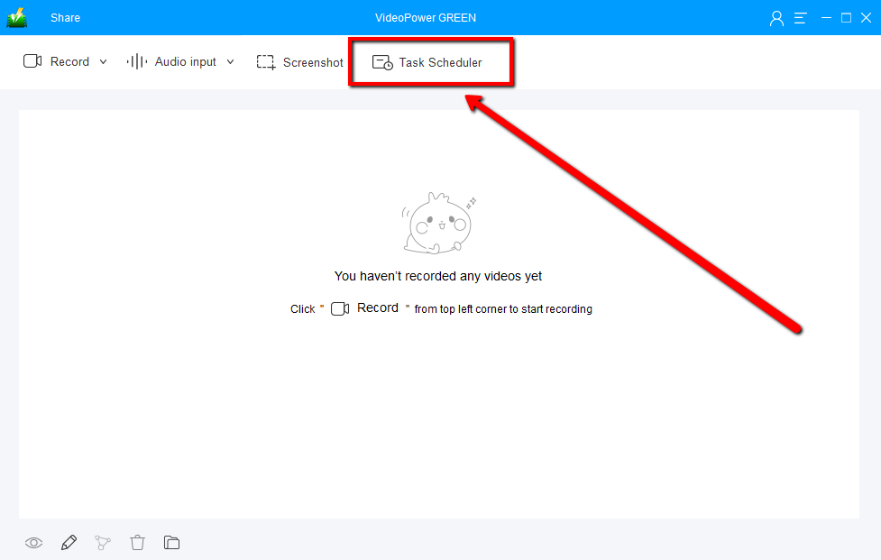 Record Automatically, Screen Record, VideoPower GREEN, task scheduler