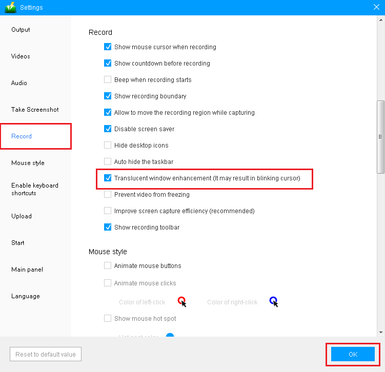 VideoPower GREEN FAQ, webcam cannot be seen