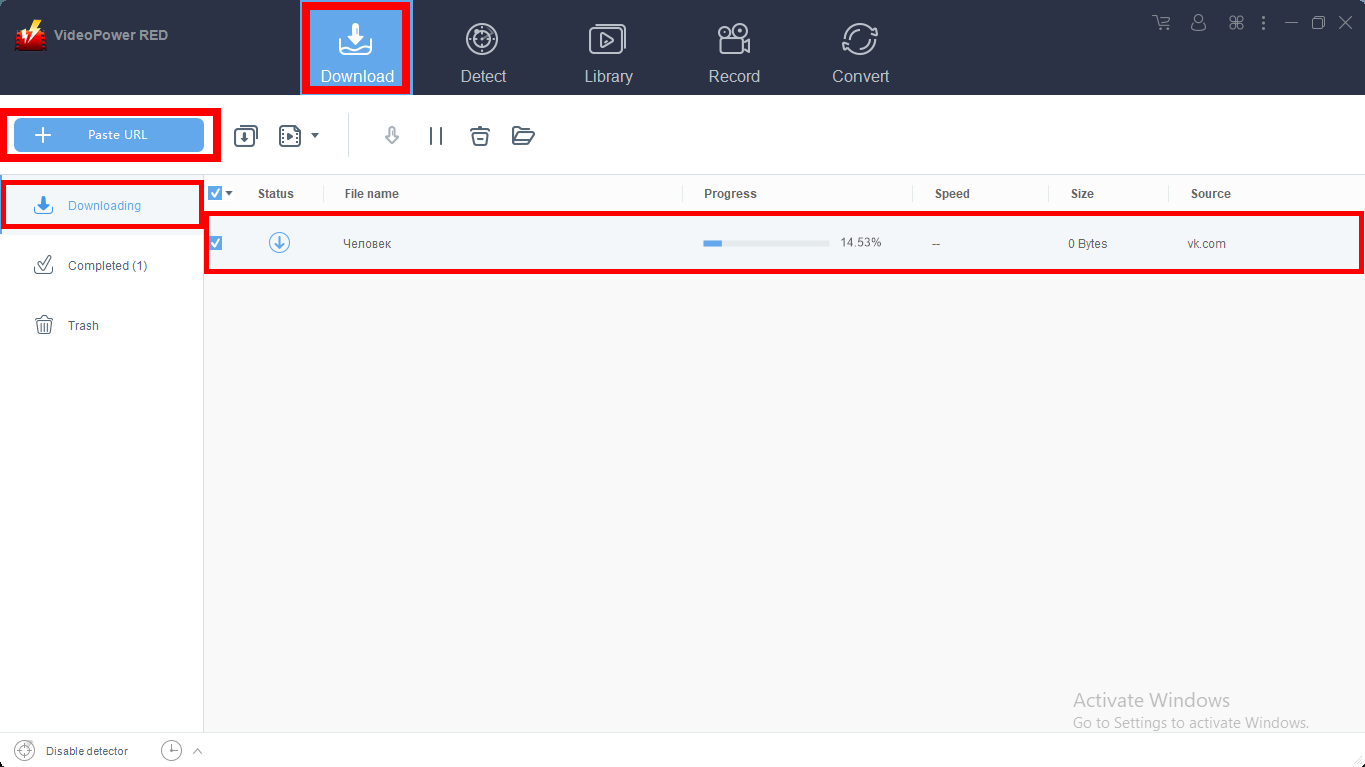 video downloader, VideoPower RED